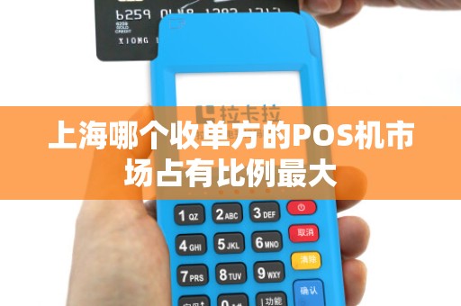 上海哪个收单方的POS机市场占有比例最大