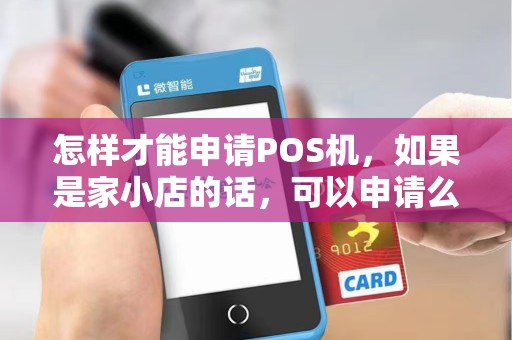 怎样才能申请POS机，如果是家小店的话，可以申请么