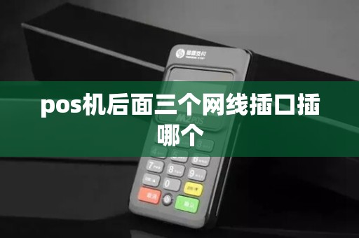 pos机后面三个网线插口插哪个