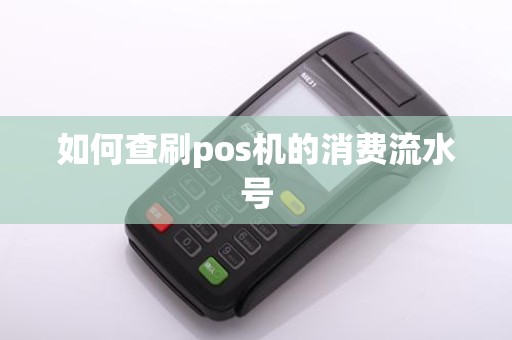 如何查刷pos机的消费流水号