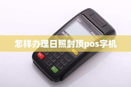 怎样办理日照封顶pos字机