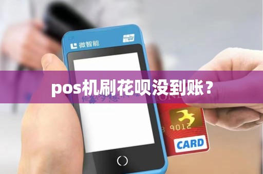 pos机刷花呗没到账？