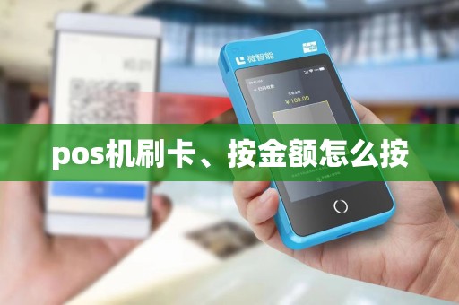 pos机刷卡、按金额怎么按