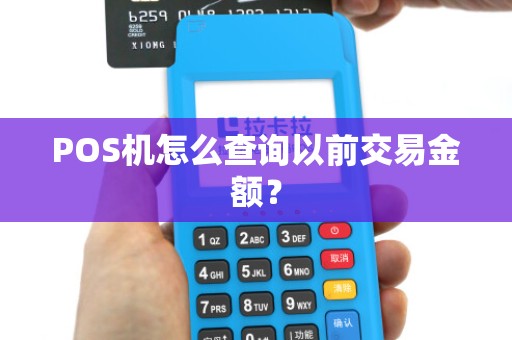 POS机怎么查询以前交易金额？