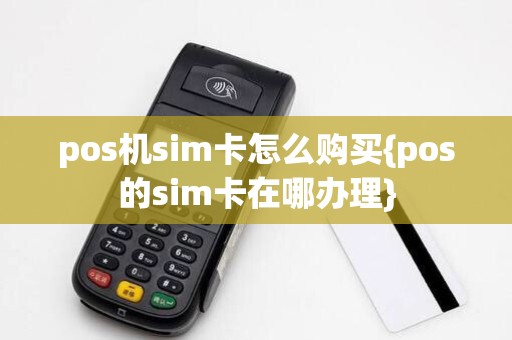 pos机sim卡怎么购买{pos的sim卡在哪办理}