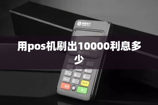 用pos机刷出10000利息多少