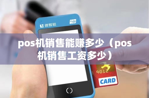 pos机销售能赚多少（pos机销售工资多少）