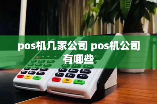 pos机几家公司 pos机公司有哪些