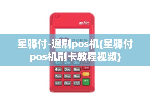 星驿付-通刷pos机(星驿付pos机刷卡教程视频)