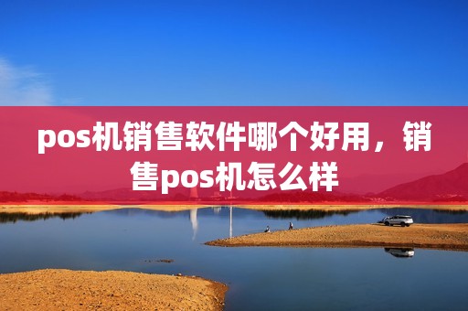pos机销售软件哪个好用,销售pos机怎么样