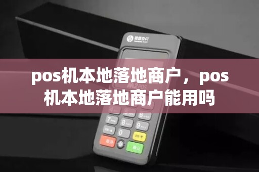 pos机本地落地商户，pos机本地落地商户能用吗