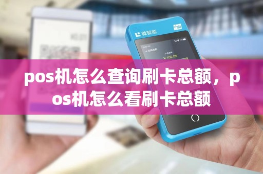 pos机怎么查询刷卡总额，pos机怎么看刷卡总额