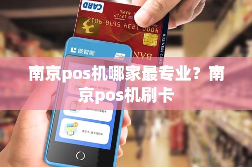 南京pos机哪家最专业？南京pos机刷卡