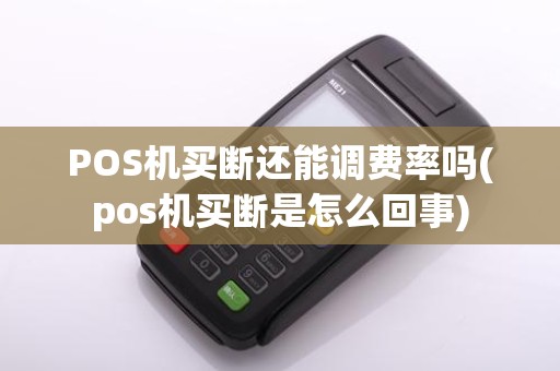 POS机买断还能调费率吗(pos机买断是怎么回事)