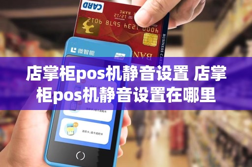店掌柜pos机静音设置 店掌柜pos机静音设置在哪里