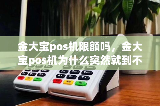 金大宝pos机限额吗,金大宝pos机为什么突然就到不了账了