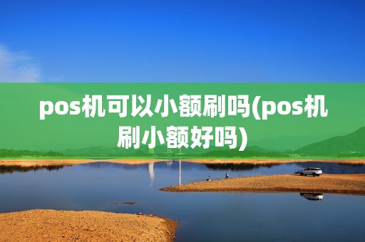 pos机可以小额刷吗(pos机刷小额好吗)