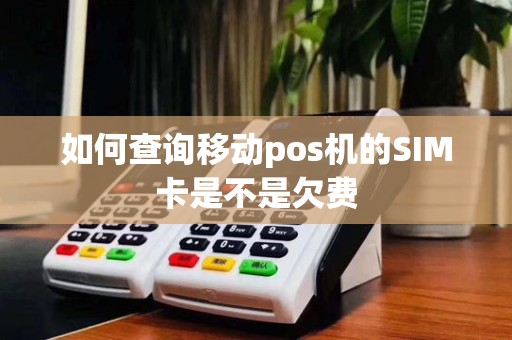 如何查询移动pos机的SIM卡是不是欠费