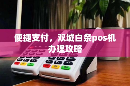 便捷支付,双城白条pos机办理攻略